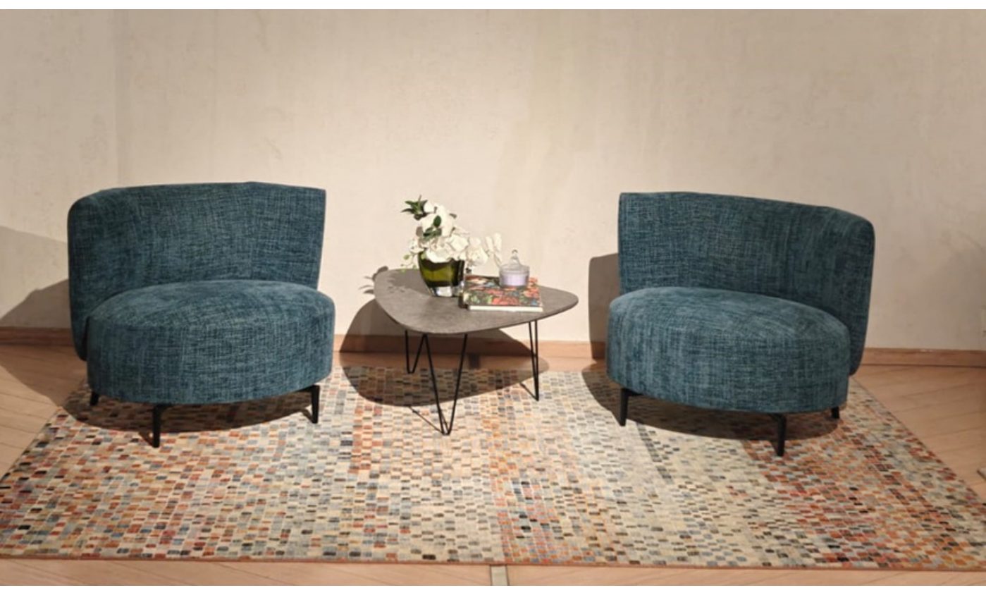 Drusilla Easychair — Fabric · Gourmandise Collection