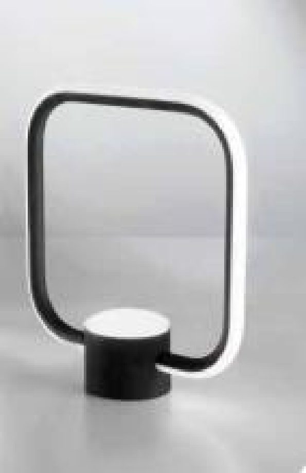 Lumetto Alfa — Black — Italian Table Lamp · With Dimmer