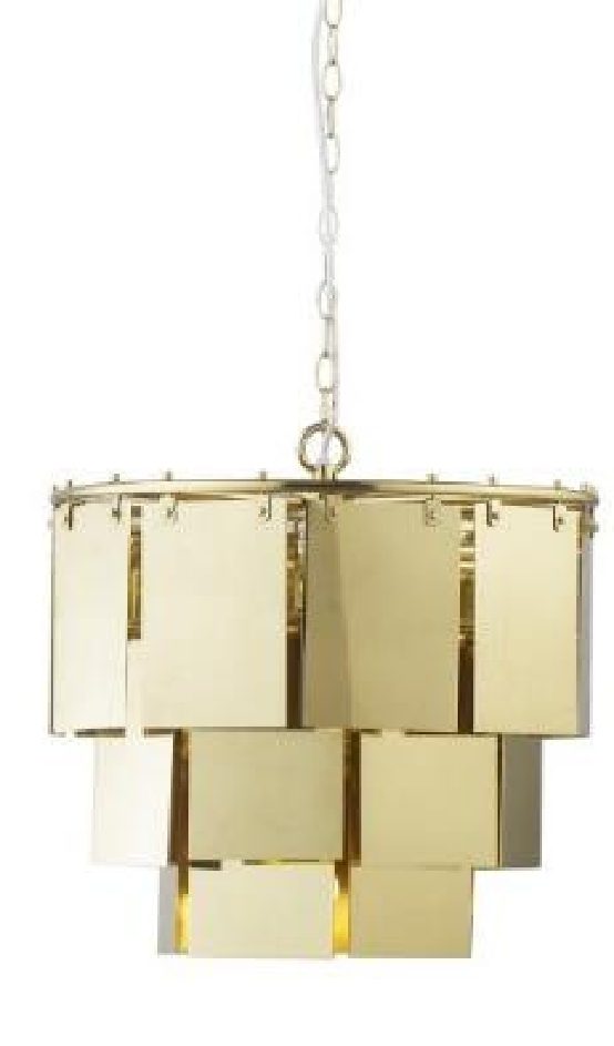 Marilyn Brass Chandelier — Designer: Kelly Hoppen