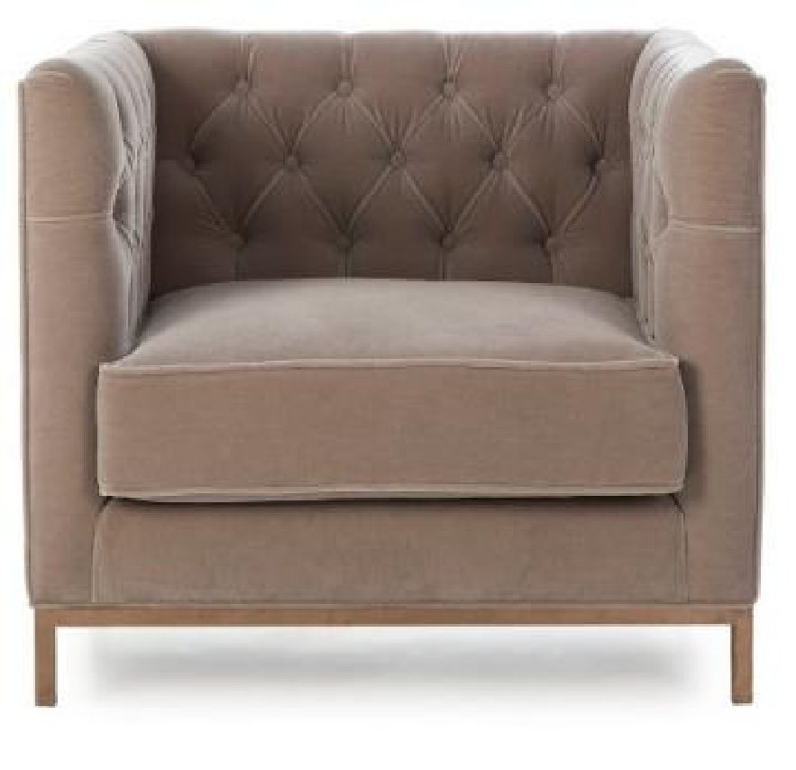 Vinci Tufted Occasional Chair — Designer: Kelly Hoppen